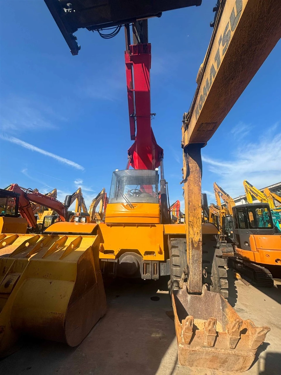 SANY 45-ton Container Reach Stacker factory