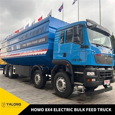 Camion d'alimentation en vrac électrique HOWO 8x4